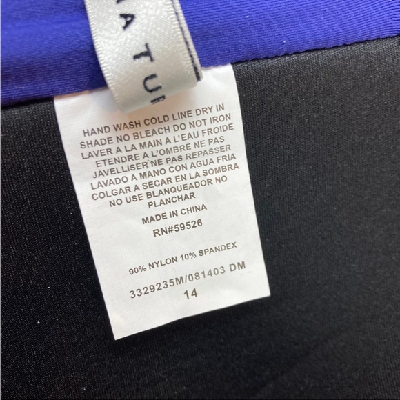 Trina Turk Bandeau Bikini Top Removable Straps Wireless NWT - Size 14 - Picture 7 of 11